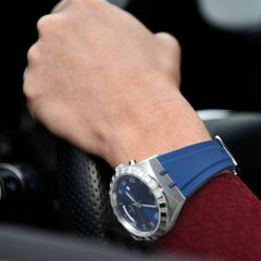 Rubber strap for Tudor Royal M28600 41MM Tang bukle