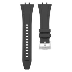 Rubber strap for Tudor Royal M28600 41MM Tang bukle