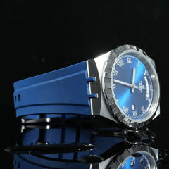 Rubber strap for Tudor Royal M28600 41MM Tang bukle