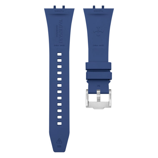 Rubber strap for Tudor Royal M28500 38mm Tang bukle