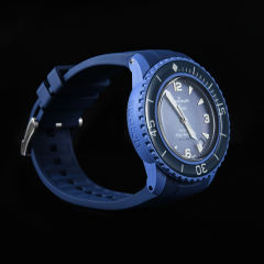 Rubber strap for BlancpainXSwatch 42.3mm