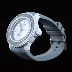 Rubber strap for BlancpainXSwatch 42.3mm