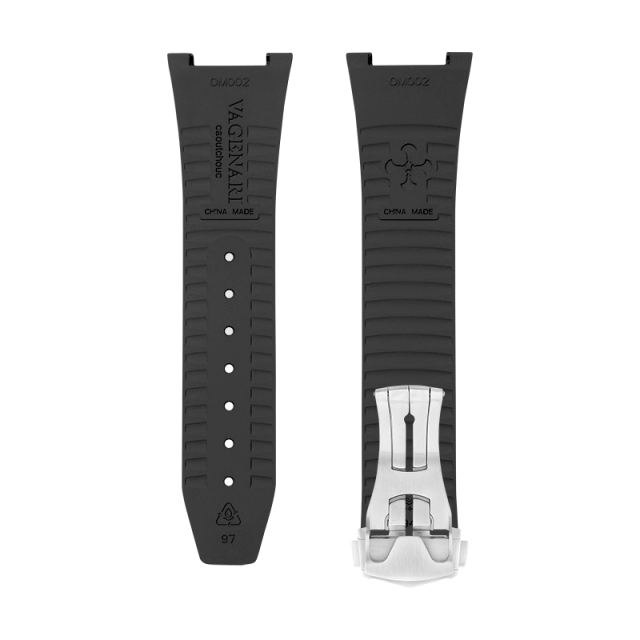 Rubber strap For Omega Constellation 41mm