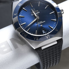 Rubber strap For Omega Constellation 41mm