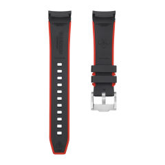 Two Tone Rubber strap for Omega seamaster 300m 42mm date at 6:00