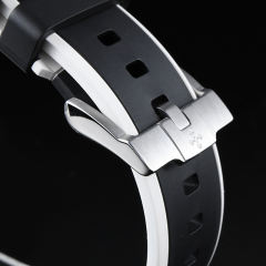 Two Tone Rubber strap for Omega seamaster 300m 42mm date at 6:00