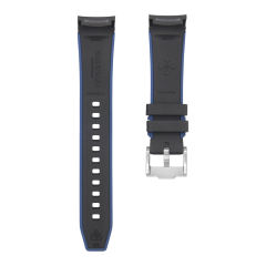 Two Tone Rubber strap for Omega seamaster 300m 42mm date at 6:00