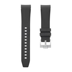Two Tone Rubber strap for Omega seamaster 300m 42mm date at 6:00