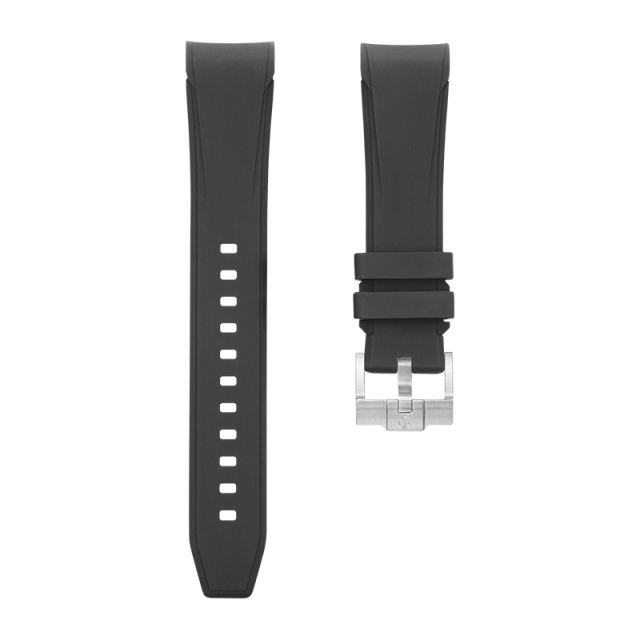 Two Tone Rubber strap for Omega seamaster 300m 42mm date at 6:00