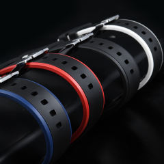 Two Tone Rubber strap for Omega seamaster 300m 42mm date at 6:00