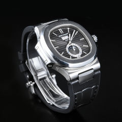【100% Rubber Strap】Imitated Alligator Lines Rubber Strap For Patek Philippe 5726 BRACELET MODELS INCLUDING ENDLINKS