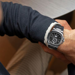 【100% Rubber Strap】Imitated Alligator Lines Rubber Strap For Patek Philippe 5726 BRACELET MODELS INCLUDING ENDLINKS