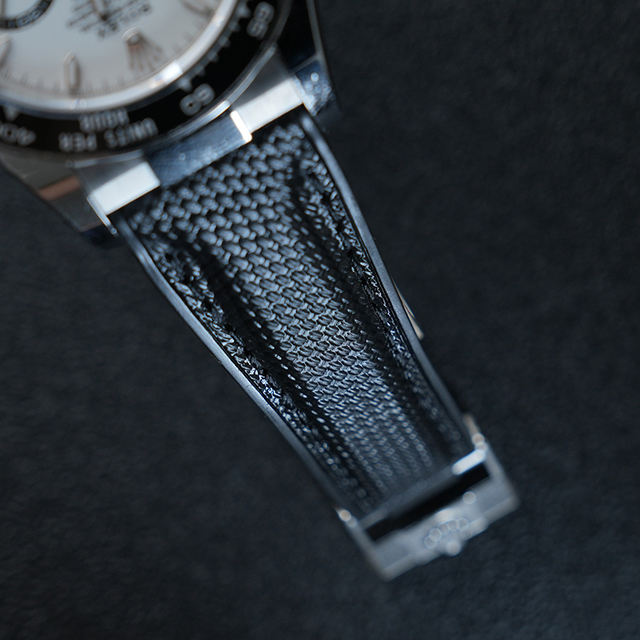 Rubber strap for Rolex daytona 126500 with endlink and rubber strap