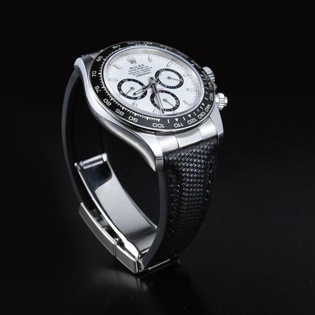 Rubber strap for Rolex daytona 126500 with endlink and rubber strap