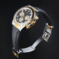 Rubber strap for Rolex daytona 126503 with 22k endlink and rubber strap