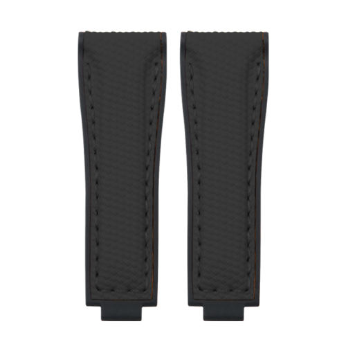 Rubber strap for Rolex daytona 126508 with 22k YG endlink and rubber strap