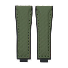 Rubber strap for Rolex daytona 126508 with 22k YG endlink and rubber strap