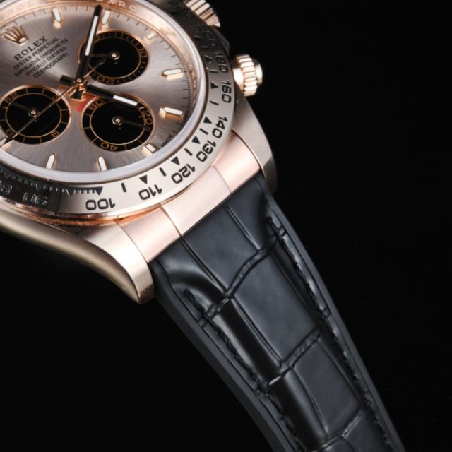 Rubber strap for Rolex daytona 126505 with 18k endlink and rubber strap