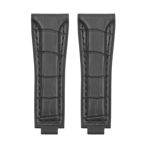 Rubber strap for Rolex daytona 126508 with 22k YG endlink and rubber strap