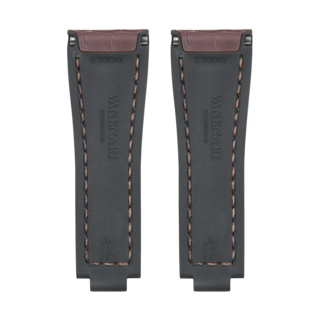Rubber strap for Rolex daytona 126505 with 18k endlink and rubber strap