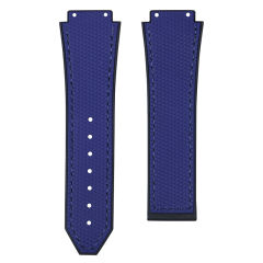 Grid Pattern Rubber strap for Hublot Classic Fusion Chronograph TItanium 44mm 525