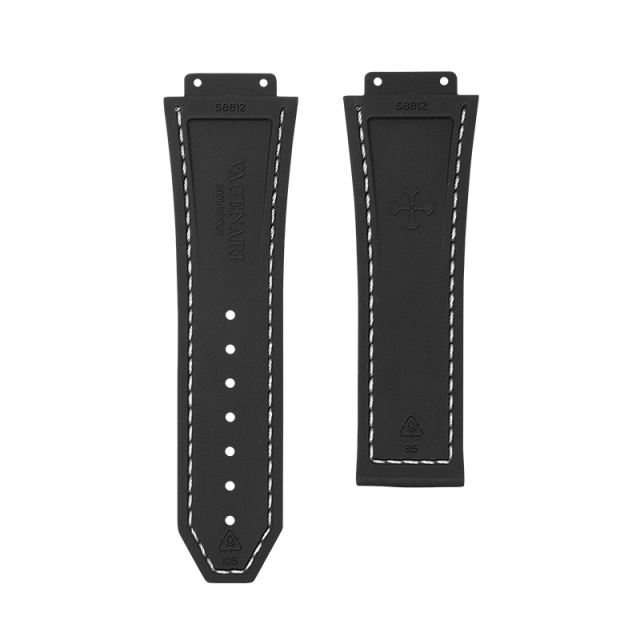 Alligator/ Rubber strap for Hublot Classic Fusion Chronograph TItanium 44mm 525