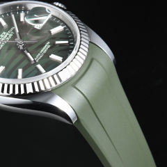 Rubber strap for Rolex Datejust 36mm 126234 126233 Jubilee Bracelet