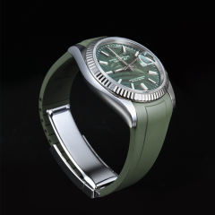 Rubber strap for Rolex Datejust 36mm 126234 126233 Jubilee Bracelet