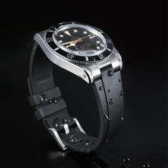 Rubber Strap For Tudor Black Bay 54 37mm M79000N Tang Buckle