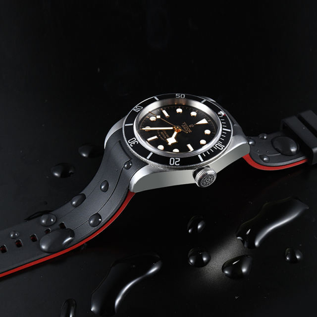 【Upgraded version】Rubber Strap For Black Bay All 41mm Models. (Not include Ceramic Casing)