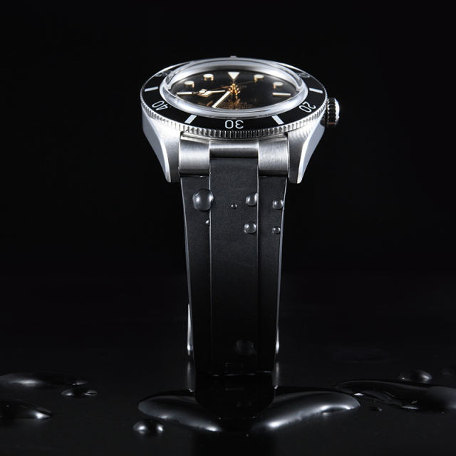 Rubber Strap For Tudor Black Bay 54 37mm M79000N Tang Buckle