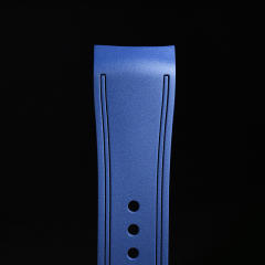 (Curved End) Rubber strap for Blancpain Fifty Fathoms 5200 43mm