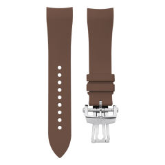 (Curved End) Rubber strap for Blancpain Fifty Fathoms 5066 45mm