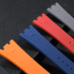 Rubber Strap For AP Royal Oak 37mm ref.15550.15551 Steel bracelet model