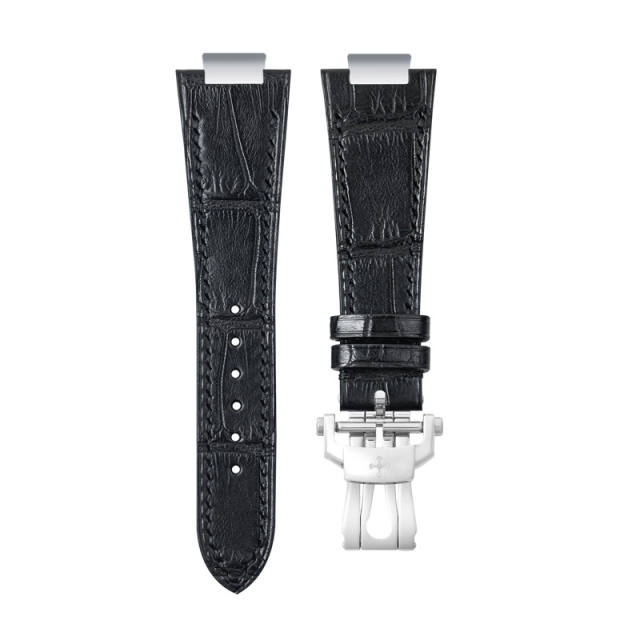Alligator strap for Patek Philippe 5821 Steel Bracelet models including endlinks