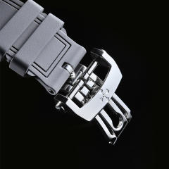 (Curved End) Rubber strap for Blancpain Fifty Fathoms 5000 43mm