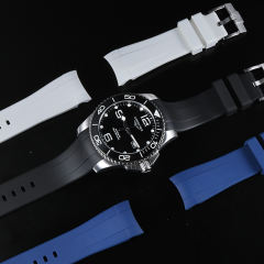 【two-color mold】Rubber Strap For Longines HydroConquest 41/43mm