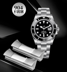 Vagenari 904 steel endlink For Rolex Submariner 126610 124060