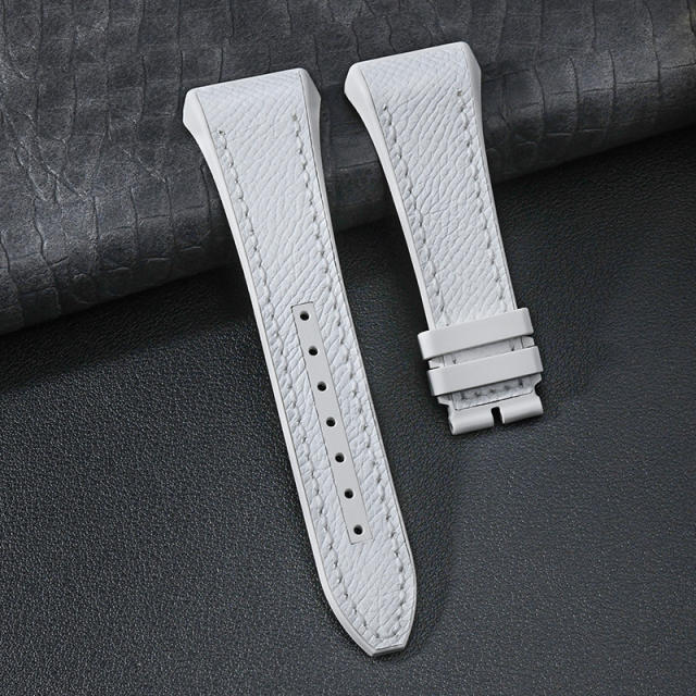 Leather/Rubber strap for Franck Muller V41 Man