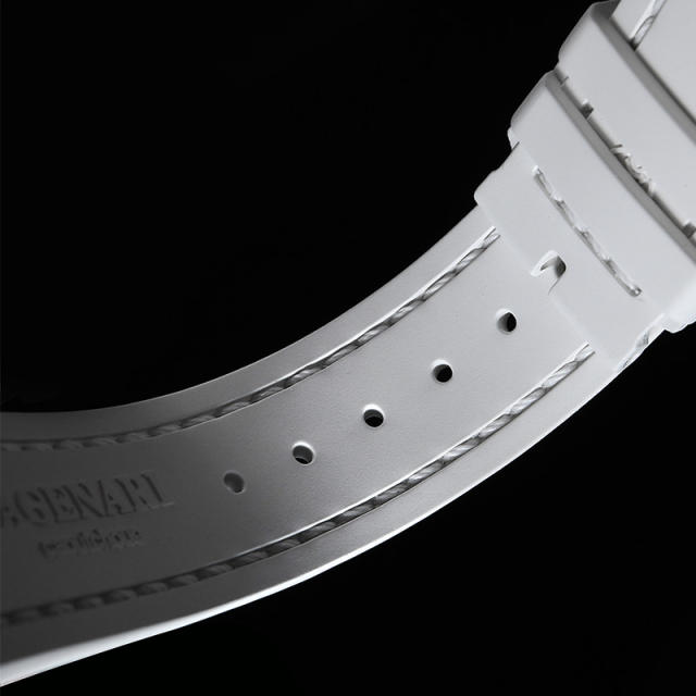 Leather/Rubber strap for Franck Muller V41 Man