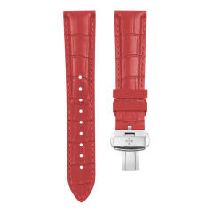 The Universal Rubber Strap Alligator lines 19~23mm with folding clasp