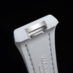 Leather/Rubber strap for Franck Muller V32 Woman