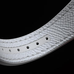 Leather/Rubber strap for Franck Muller V32 Woman