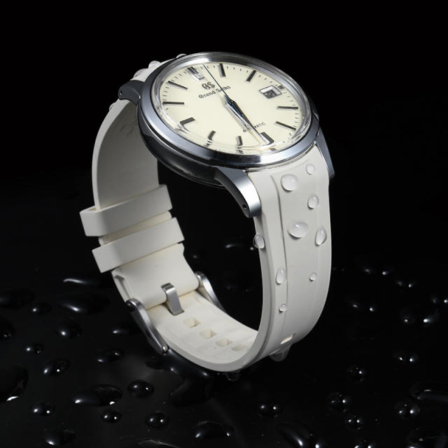 Rubber strap for Grand Seiko SBGR261G 39.5mm
