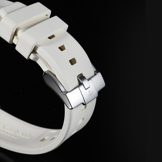 Rubber strap for Grand Seiko SBGR261G 39.5mm