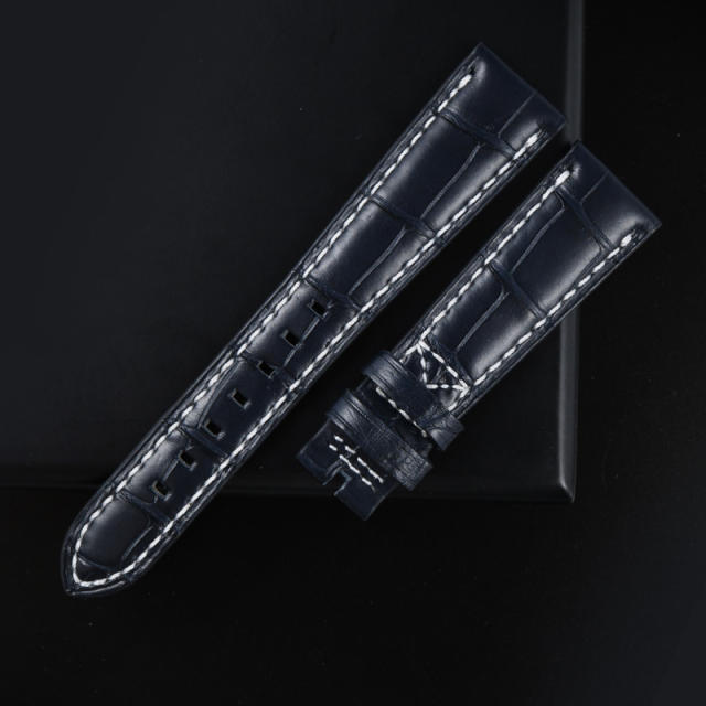 Alligator strap for Patek Philippe 7234