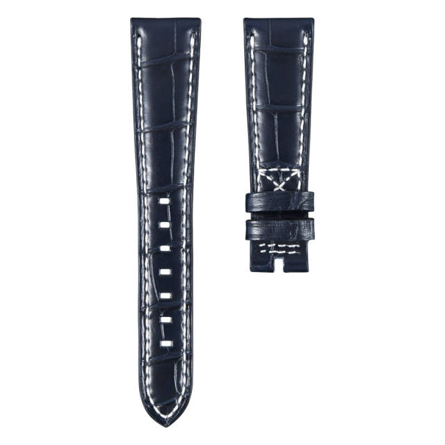 Alligator strap for Patek Philippe 7234