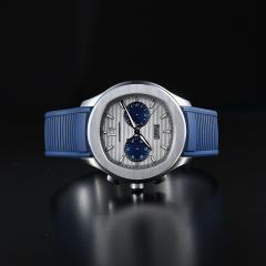 Rubber strap for Piaget Polo Date 42mm Chronograph