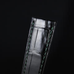Alligator strap for Patek Philippe 5130