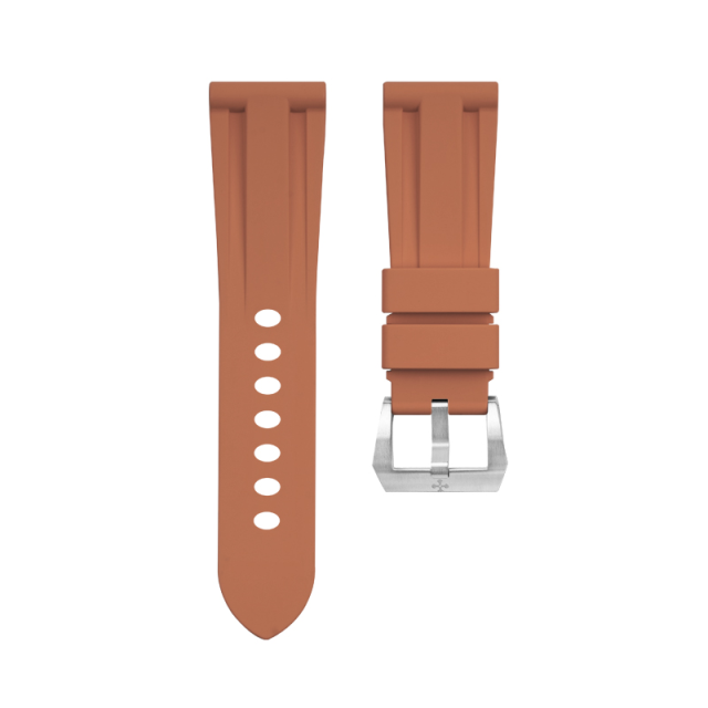 Rubber Strap For Panerai Luminor 44mm 45mm
